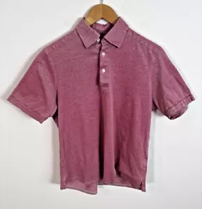 Eton Contemporary Poloshirt Herren Gr. M Rot Rosa Piqué Kurzarm Baumwolle - Bild 1 von 11