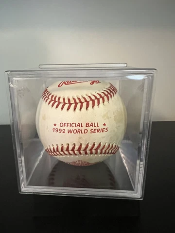 Official Ball 1992 World Series Toronto Blue Jays Cover