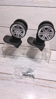 行李箱行李箱车轮,1 双后备箱车轮行李箱车轮备件通用 — 第 1/4 张图片