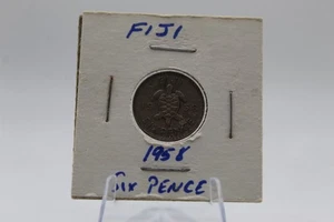 Fidschi 6 Pence 1958 vz - Bild 1 von 2