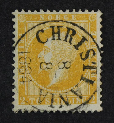 CKStamps: Colección de estampillas de Noruega Scott #2 usadas  Foto 1 de 2