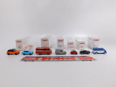 7x Modelo De Autobús Borgward DKW Renault VW Mint Box H0 1:87 Etc #DI233-0,5 - Imagen 1 de 4