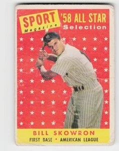 1958 Topps #477 Bill Skowron - Imagen 1 de 2