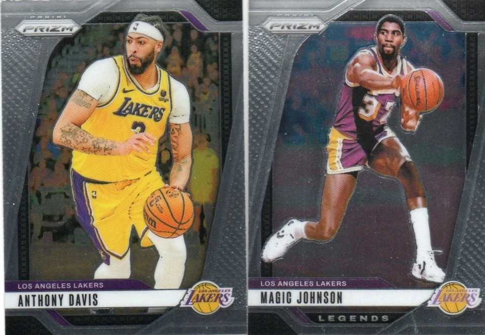 2024-25 Panini Prizm - #294 Magic Johnson, #195 Anthony Davis Foto 1 de 1