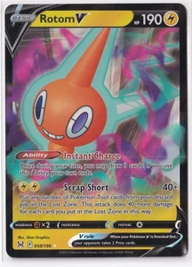 Corona Zenith ultra rara Rotom V 045/159 casi nueva - Imagen 1 de 2