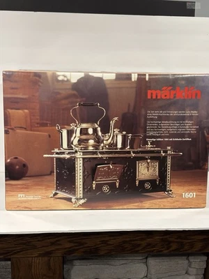 Estufa de Juguete Marklin 1601 Nueva Excelente Calidad Olla de Acero Pulido Rara Hecha en Alemania Foto 1 de 4