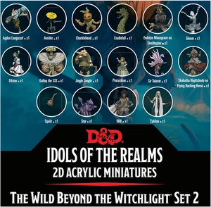D&D Idols of the Realms: the Wild beyond the Witchlight : 2D Set 2 - 20 Teile Dungeo - Bild 1 von 6