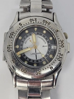 Revue Thommen Landmark Lhotse Expedition 1988 Ref. 5811001 Compass Swiss Watch - Image 1 of 4