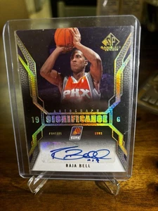 2007-08 Upper Deck Game Used Basketball Raja Bell Significance Auto - Picture 1 of 2
