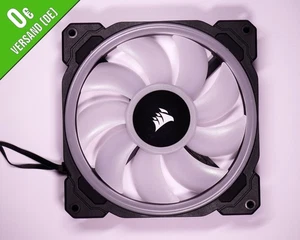 Ventilateur Corsair LL140 RGB 140mm PWM 1300 RPM, ventilateur premium, iCUE (CO-9050073-WW) - Photo 1/2