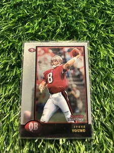 Steve Young 1998 Bowman #115 San Francisco 49ers Football Card NM F44 - Picture 1 of 2