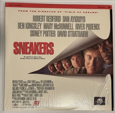 Sneakers Laser Disc Movie 2 Disc Set 1992 PG-13 Robert Redford Dan Aykroyd  - Image 1 of 2