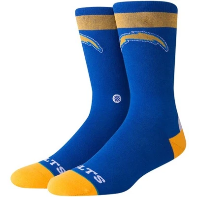 Calcetines Stance Los Angeles Chargers Go Bolts Crew grandes para hombre 9-12 Foto 1 de 2