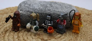 Lego Minifigures Series 14 Lot of 5 Characters Zombie/ Wolf/ Bigfoot/ Skeleton + - Picture 1 of 7