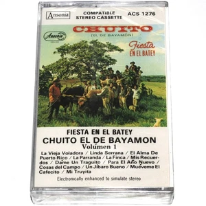 Chuito El De Bayamon Fiesta En El Batey Vol 1 (Cassette Tape) NUEVO NEW SEALED - Picture 1 of 4