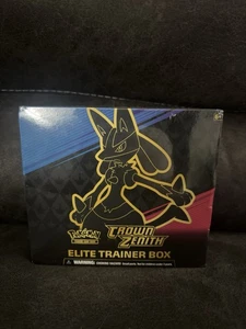 Pokémon TCG Crown Zenith Elite Trainer Box LESEN - Bild 1 von 4