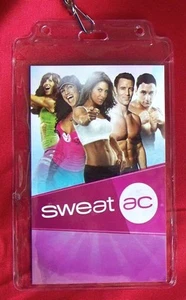 SweatAC Sweat AC Atlantic City, Staff Pass with Pouch & Lanyard - Picture 1 of 1
