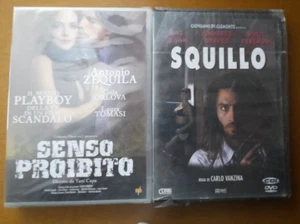 2 rari DVD erotici SQUILLO 1996 + SENSO PROIBITO con A,Zequila sigillati - Foto 1 di 3