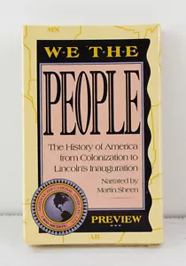 We The People - Preview Cassette Tape Narrated By Martin Sheen - Gateway - Picture 1 of 2