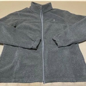 CAMEL CROWN Women Full Zip Fleece Jacket Zip Pockets Soft Coat Dark Gray XL #18 - Picture 1 of 10