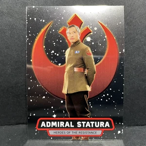 Topps 2016 cromo Star Wars héroes de la resistencia almirante estatura #5/18 - Imagen 1 de 2
