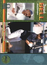 T0010 - 1999 Pacific Omega Platinum Blue #105 Derek Bell /75 Astros NM-MT