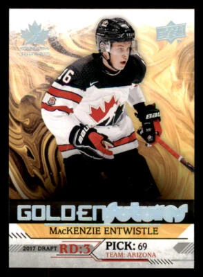 2019-20 Upper Deck Team Canada Juniors #GF19 MacKenzie Entwistle (ref 239009) - Image 1 of 2