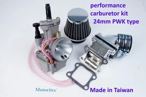 performance Intake 24mm PWK  carburetor for HONDA AF28 DIO 50  SYM DD50  TW - Picture 1 of 8
