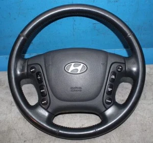 Multifunktion Leder Lenkrad mit Modul 56100-2B000 Hyundai Santa Fe II CM Bj.07 - Bild 1 von 10