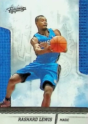 2009-10 PANINI ABSOLUTE MEMORABILIA RETAIL #83 RASHARD LEWIS BASE CARD NM-MT - Image 1 of 2