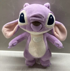Disneyland Paris 9” Lilo & Stitch Angel Plush Stitch Girlfriend Soft Toy Plush - Picture 1 of 3