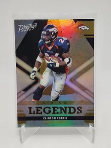 Fútbol Panini Prestige 2022 #LL-29 Clinton Portis Living Legends - Imagen 1 de 2