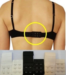 Combo of 6 Bra Extenders 2 Hooks and 2 hooks Elastic Bra Extensions - Picture 1 of 7