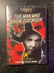 The Man Who Knew Too Much (DVD) Alfred Hitchcock Leslie Banks New - Picture 1 of 2