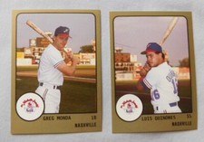 1988 ProCards 	Nashville Sounds Baseball Card Pick one