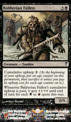 Coldsnap #51 Balduvian Fallen - Image 1 of 2