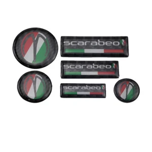 Calcomanía 3D pegatina de carbono para motocicleta para Aprilia Scarabeo 50 125 150 200 250 500 - Imagen 1 de 5