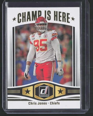 2023 Donruss Chris Jones Champ is Here #CIH-16 - Image 1 of 2