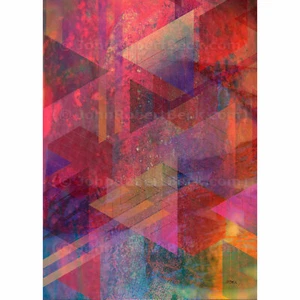 Tarjeta de arte ACEO impresión abstracta (2,5" x 3,5") otro lugar - firmada por el artista - Imagen 1 de 7