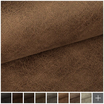 novely® exquisit ETERNITY Vintage Polsterstoff - Antiklederoptik | Meterware