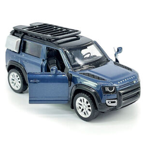 1/43 Scale Land Rover Defender 110 Model Car Diecast Toy Cars Toys for Boys Blue
