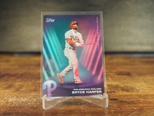 Bryce Harper 2022 Topps X Steve Aoki Baseball Party Online Exclusive Card 126