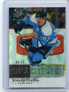 2009-10 SPx SPXcitement Spectrum #X70 Sidney Crosby 6/25