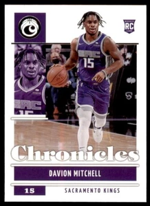 2021-22 Chronicles Davion Mitchell RC Sacramento Kings #42 - Picture 1 of 2
