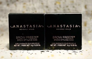 2x~Anastasia Beverly Hills~Brow Freeze~Brow Styling Wax~8g / 0.28oz each~NIB~ - Picture 1 of 1