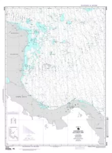 NGA Nautical Chart 28006: Caribbean Sea-Southwest Part (LORAN-C) - Picture 1 of 1