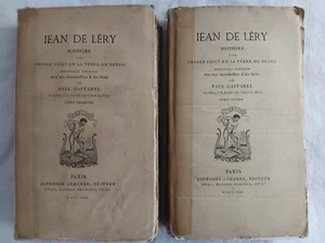 LERY 1880 GESCHICHTE EINE FAKTISCHE REISE INS LAND BRASILIEN 2/2 FRANKREICH ANTARKTIS - Bild 1 von 3