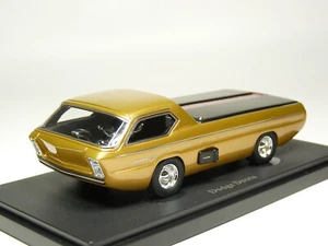 AutoCult 08018 1/43 1967 Dodge Deora Pickup Truck Concept Resin Model Car - Picture 1 of 3