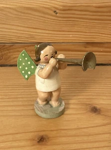 Wendt & Kühn Engel Trompete Erzgebirge Volkskunst - Bild 1 von 6