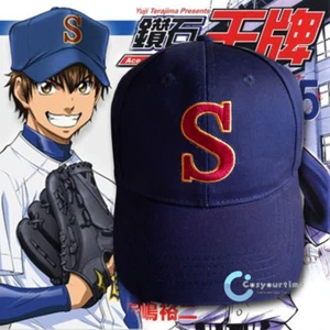 Ace Of Diamond Sawamura S Eijun Satoru Furuya Miyuki Cosplay Baseball Cap Hat - Picture 1 of 8